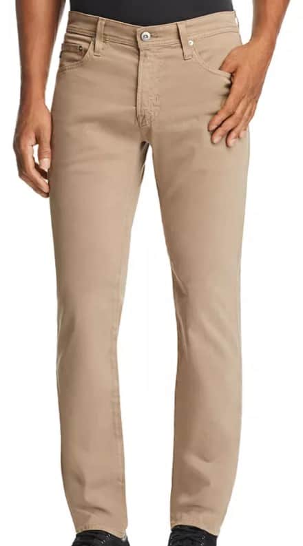 AG tan brown pants for men