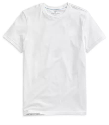 white t shirt by Mack Weldon