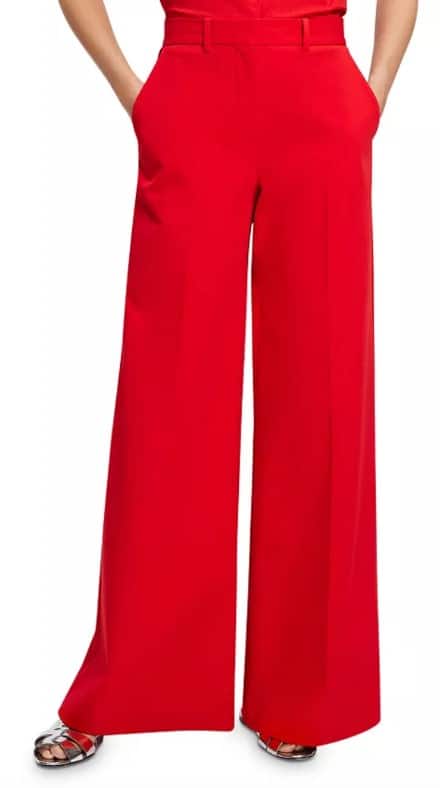 red pants by Theory for women