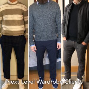 Next Level Wardrobe clients