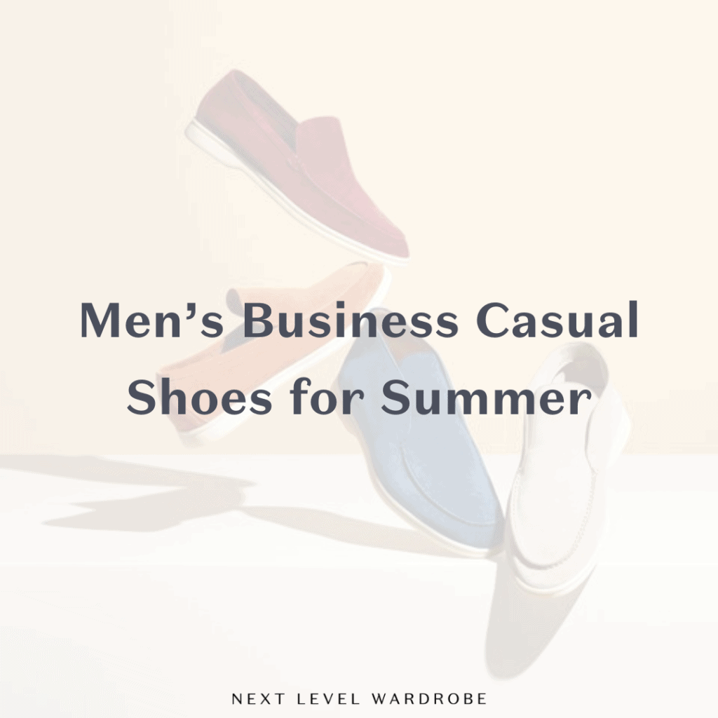 Men's Business Casual Shoes for Summer