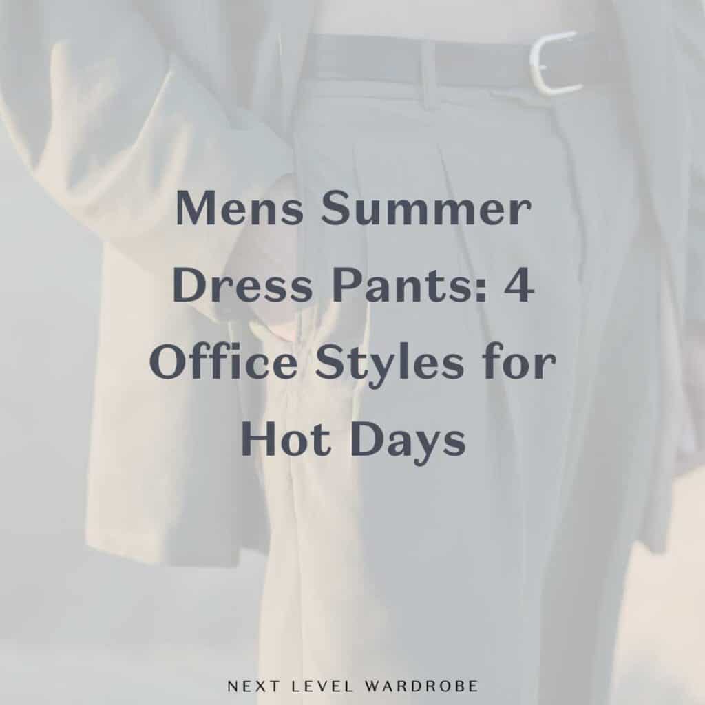 Mens Summer Dress Pants Thumbnail