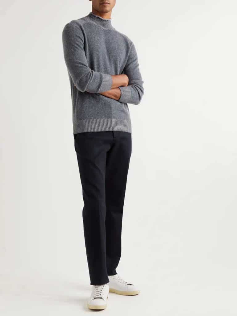 Loro Piana Lesiure City Cotton Jersey Trousers For Starting A New Leadership Role