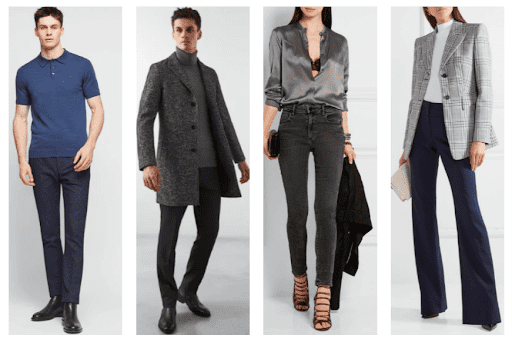 Men And Women Wearing Tonal Colors To Look More Put Together