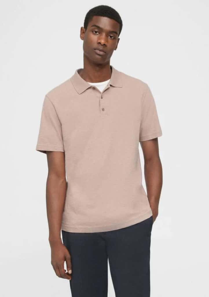 Bron Polo Shirt For An Addition To Men's Power Capsule Wardrobe
