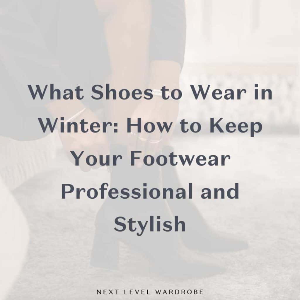 What Shoes To Wear In Winter Thumbnail