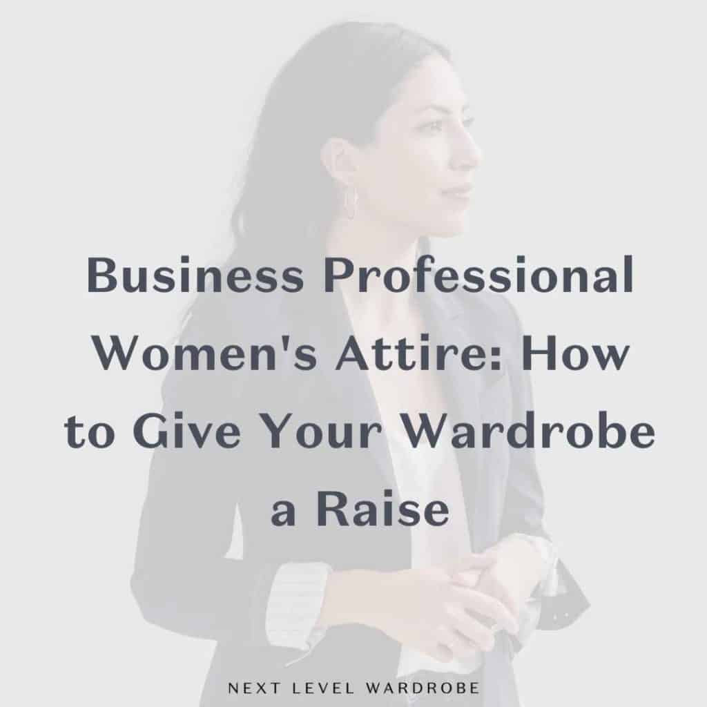 Business Professional Womens Attire