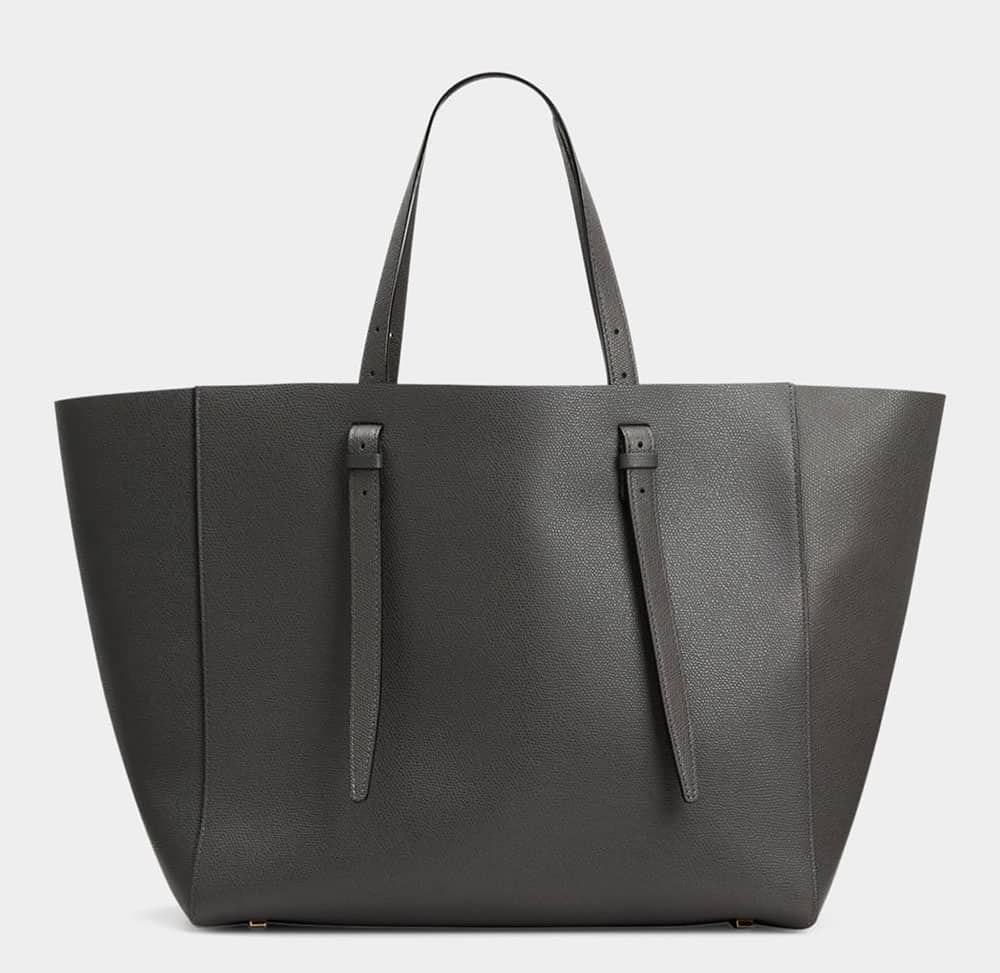 Valextra Soft Leather Tote Bag