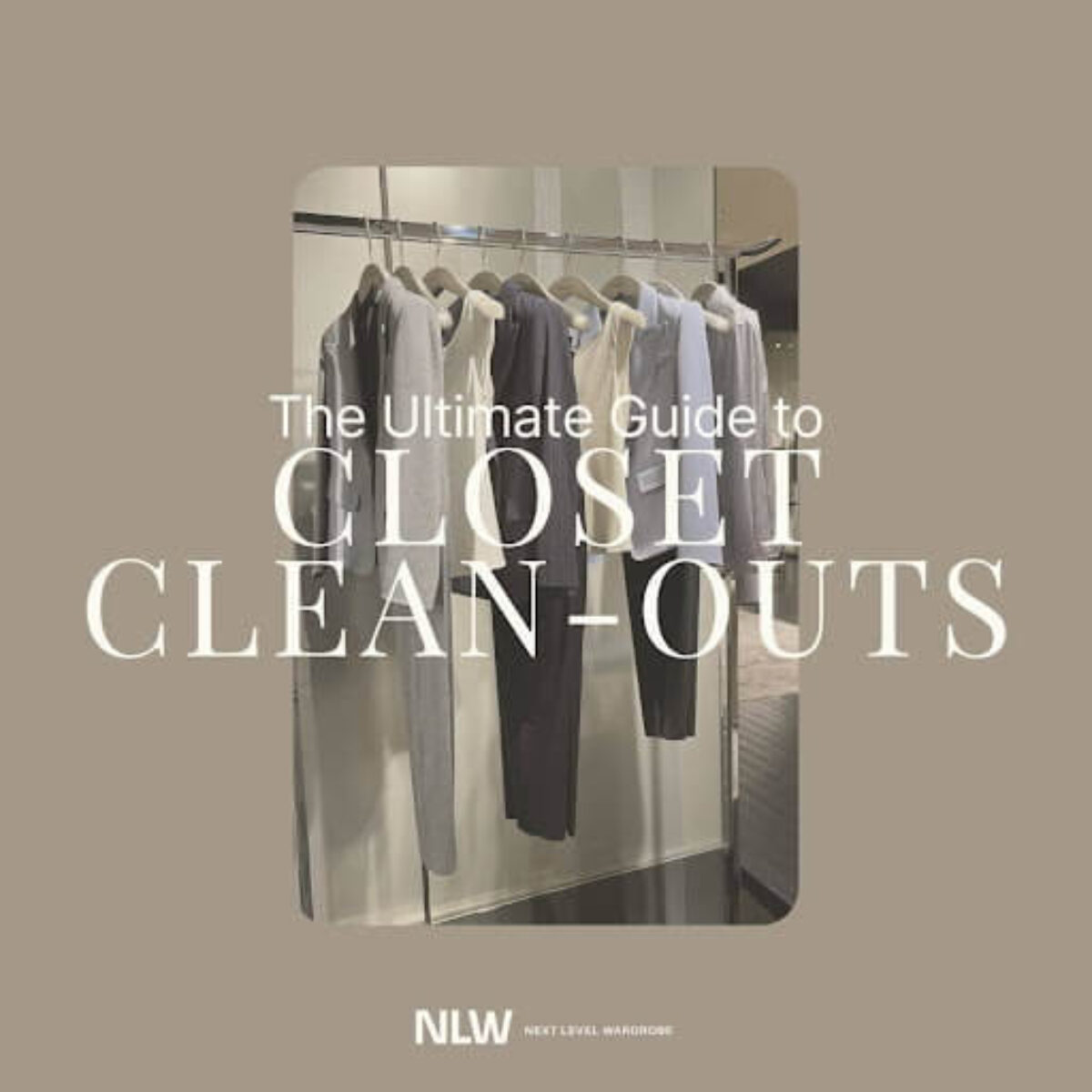 Closet clean 2024 out