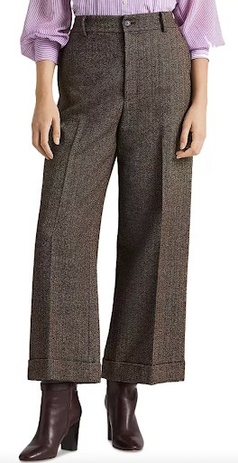 Ralph Lauren Herringbone Pants For Women's Business Formal Vs Business Casual Outfits