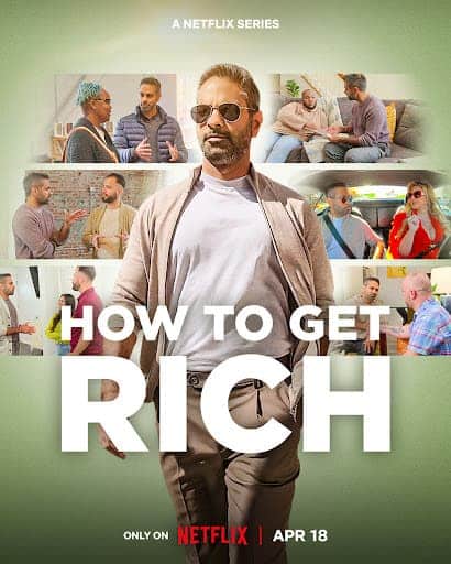 Ramit Sethi Style How To Get Rich Netflix Promotional Poster
