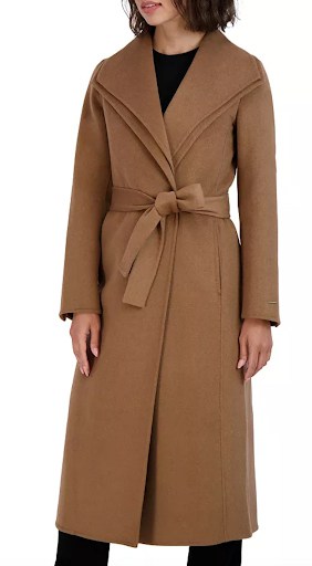 Tahari Elliot Belted Wrap Coat Women’s Winter Coats And Accessories Stylist Pick