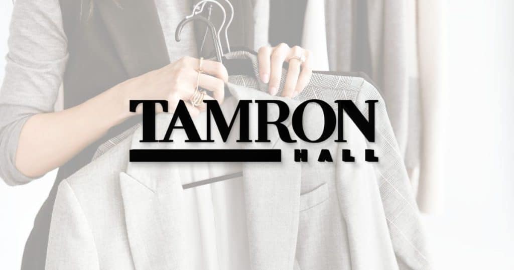 Tamrom Hall Talk Show, Next Level Wardrobe In The Press