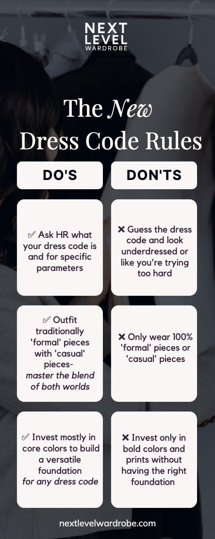types of dress codes
