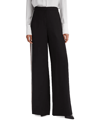 Reiss wide leg pants to dress polished and professional 