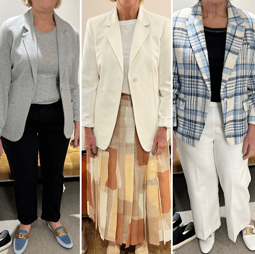 Patterns for mid size business casual outfits 