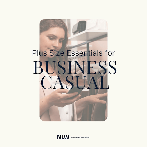 Plus size essential for business casual