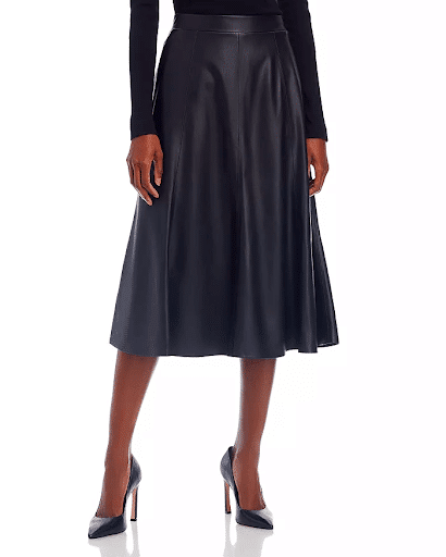Kobi Halperin midi skirt for female CEO's winter wardrobe 