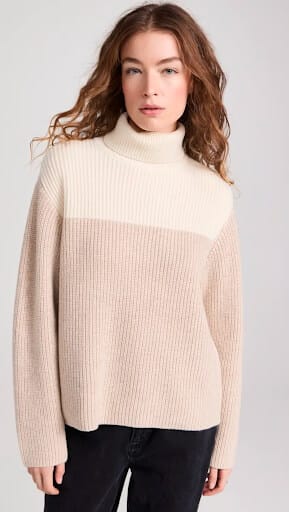 ATM Turtleneck Cashmere Sweater for Women