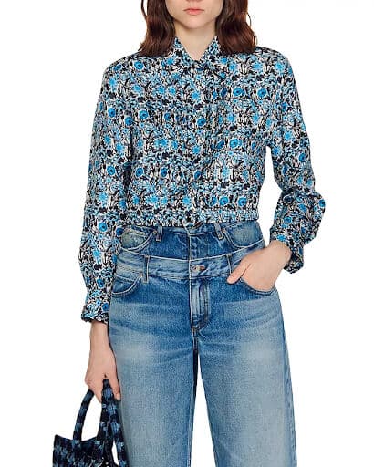 Chic blouse for elevating wardrobe basics