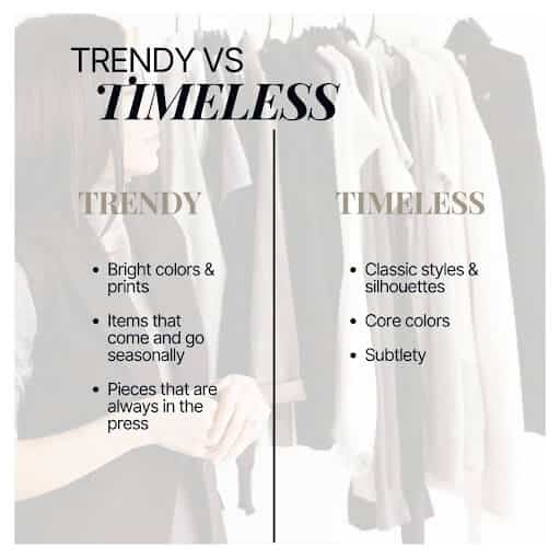 Trendy vs Timeless