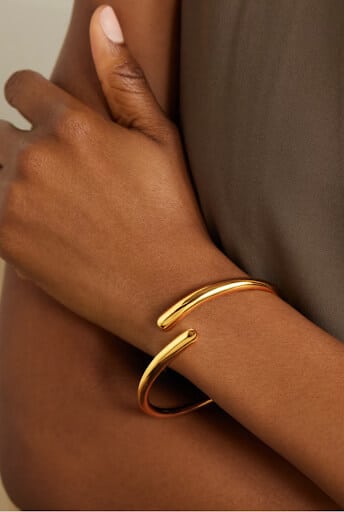 LIE STUDIO luxe fashion minimal bracelet