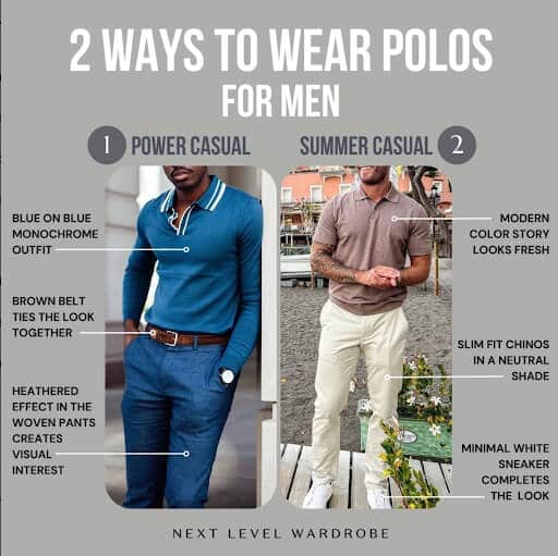 2 Ways to Wear Polos for Men