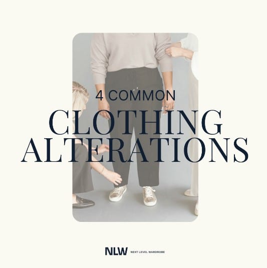 featured image for the article, 4 Common Clothing Alterations