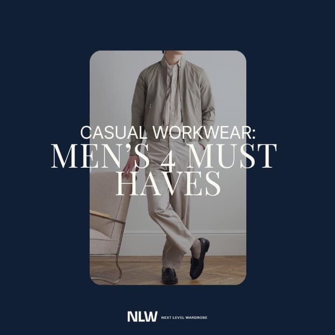 featured image man looking stylish wearing casual workwear attire