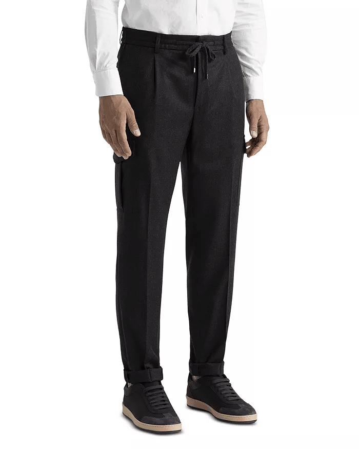 modern charcoal sweat pants for men who work from home