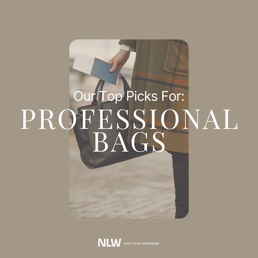 featured image of a woman carrying a consultant travel bag and a title that reads next level wardrobes top picks for consultant travel bags